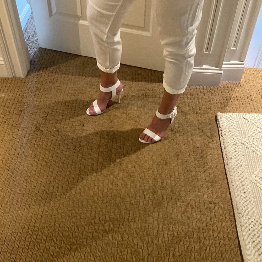 Gianvito Rossi White high heel sandals